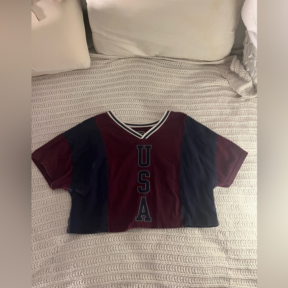 X-Small Cropped Champion t shirt